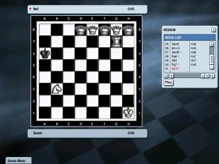 无聊，下国际象棋，五个皇后逼死他！